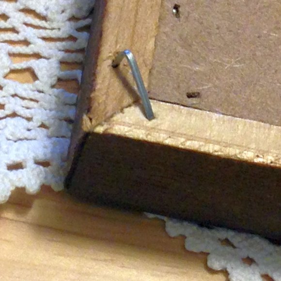 Distressed look bathroom wall art - Picture 8 of 8